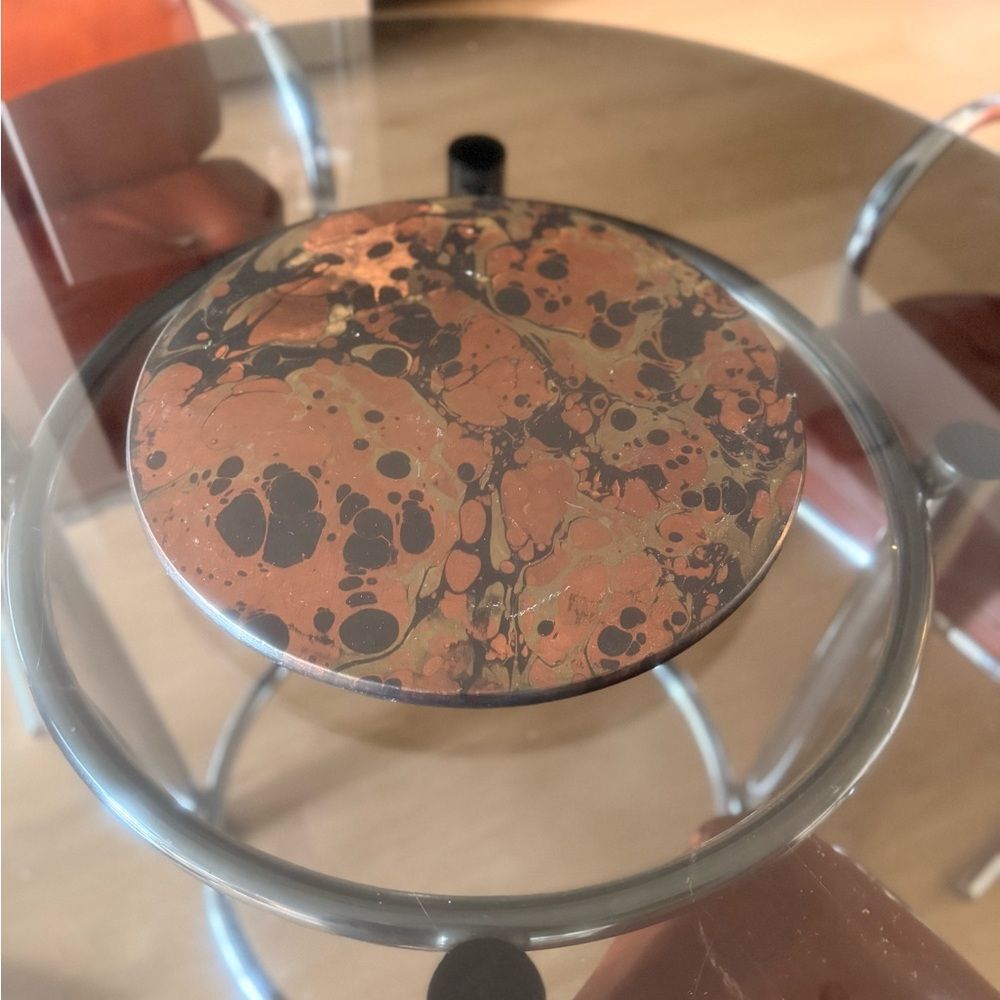 Custom galaxy painted IKEA lazy susan